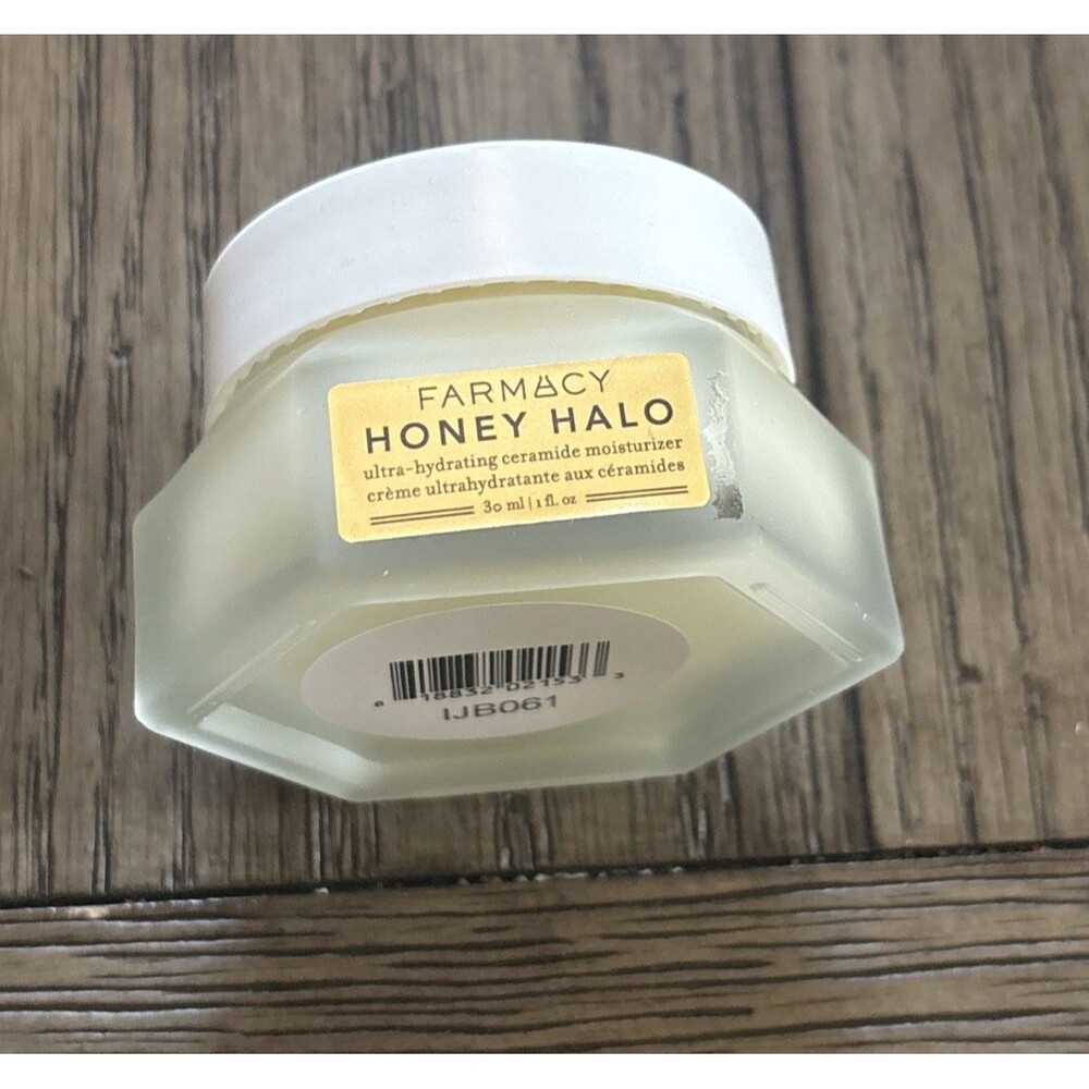 Farmacy Honey Halo Ultra Hydrating Ceramide Moisturizer 1 oz Travel Size NWOB